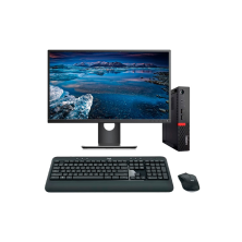 Lenovo ThinkCentre M910Q Mini PC Core I7 6700 LCD 23" | 16GB | 256 NVME | WIFI | WIN 10 PRO | DP | Adaptador VGA