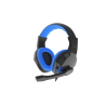 AURICULARES GAMING GENESIS ARGON 100 | MINI JACK | ALÁMBRICO | NEGRO-AZUL