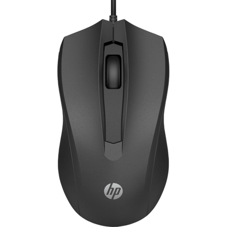 HP Ratón con cable 100