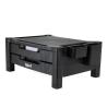SOPORTE ELEVADOR IGGUAL EM2C | MONITOR | 2 CAJONES | NEGRO