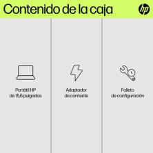 HP 15-fd0054ns Portátil 39,6 cm (15.6") Full HD Intel® Core™ i5 i5-1334U 8 GB DDR4-SDRAM 512 GB SSD Wi-Fi 6E (802.11ax) Windows 