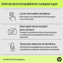 HP 15-fd0054ns Portátil 39,6 cm (15.6") Full HD Intel® Core™ i5 i5-1334U 8 GB DDR4-SDRAM 512 GB SSD Wi-Fi 6E (802.11ax) Windows 