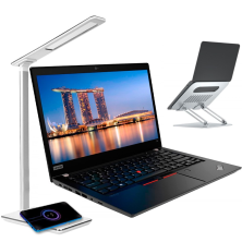 Lenovo ThinkPad T14 G1 Core i5 10310U 1.7 GHz | 16GB | 256 NVMe | WIN 11 PRO | SOPORTE AISENS | LAMPARA USB