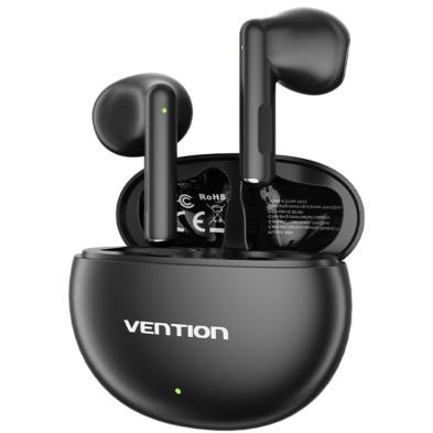 AURICULARES VENTION ELF 06 NBKB0 | CON MICRÓFONO | BLUETOOTH 5.3 | NEGRO