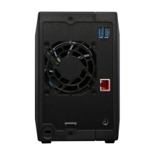 Servidor nas asustor 2 bay quad - core 1.4ghz 2gb ddr4 2.5gbe x1 usb3.2