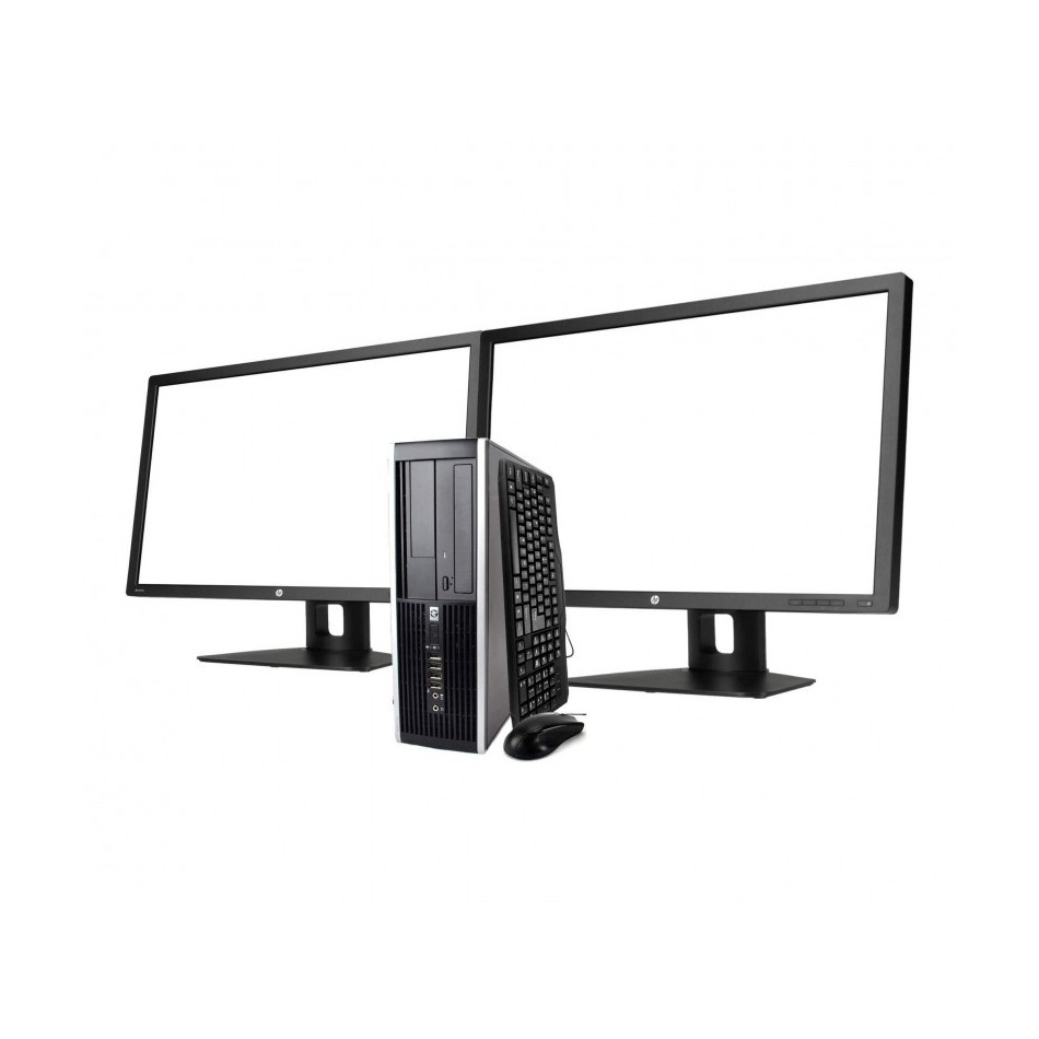 HP 8300 i5 3470 3.2GHz | 4 GB Ram | 320 HDD | DVD-RW | 2xTFT 23"