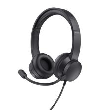 Auriculares Trust Ayda Alámbrico Diadema Llamadas/Música Negro