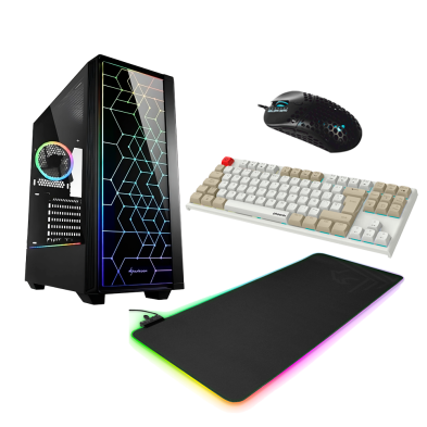 Pack Gaming PcElite DELTA Pro | RYZEN 7 5700X 3.4 GHz | 16GB | 1TB NVME | RTX 4060 8 GB | HDMI | DP