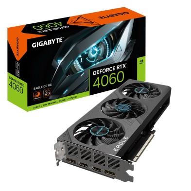 TARJETA GRÁFICA | GIGABYTE EAGLE GEFORCE RTX 4060 OC 8G | 8 GB GDDR6 | HDMI | DISPLAYPORT