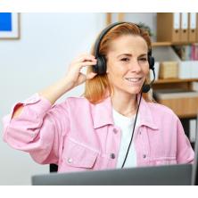 Trust HS-201 Auriculares Alámbrico Diadema Oficina/Centro de llamadas USB tipo A Negro