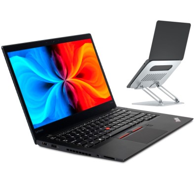 Lenovo ThinkPad T470S Core i7 7500U 2.7 GHz | 16 GB | 256 NVME | WEBCAM | WIN 10 PRO | SOPORTE AISENS