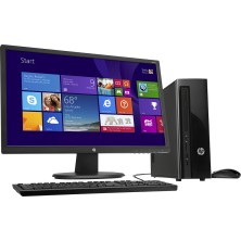 HP SLIMLINE 260-A10 AMD A8-7410 | 16 GB | 240 SSD | DP | HDMI | Monitor TFT de 22´´ | Teclado y ratón Incluido