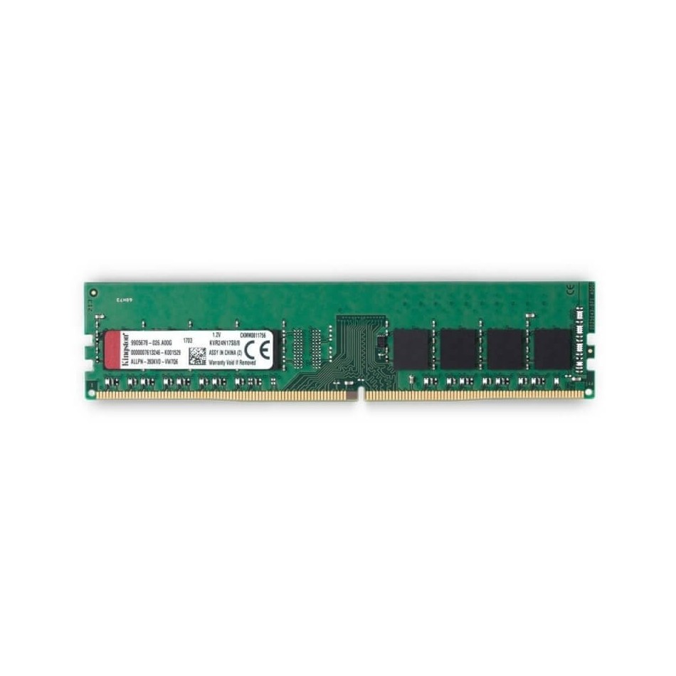 MEMORIA KINGSTON | DIMM DDR4 | 16GB | 2400MHZ | CL17 MEMORIA KINGSTON | DIMM DDR4 | 16GB | 2400MHZ | CL17