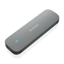 Caja externa M.2 SATA AISENS ASM2-006GRY gris con cable USB-C