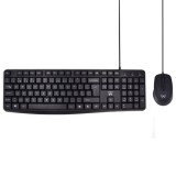 Ewent EW3007 teclado Ratón incluido USB QWERTY Portugués Negro