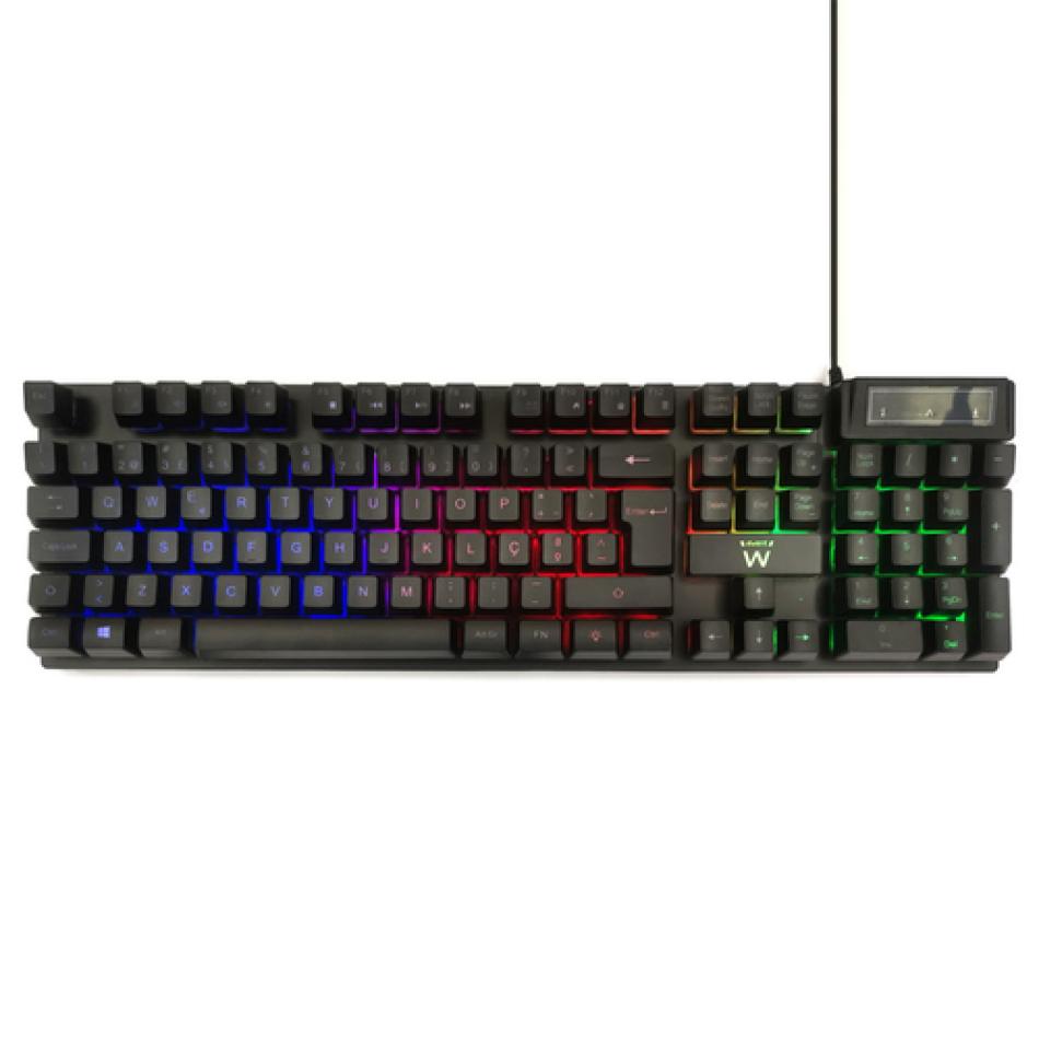 Nuevo Teclado Gaming Ewent PL3319 con iluminación