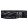 TECLADO EWENT EW3002 | BÁSICO | CON CABLE | MEMBRANA | QWERTY PORTUGUÉS | NEGRO
