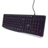 TECLADO EWENT EW3002 | BÁSICO | CON CABLE | MEMBRANA | QWERTY PORTUGUÉS | NEGRO