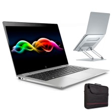 HP EliteBook 1030 G4 Core i5 8250U 1.6 GHZ | TÁCTIL X360 | WEBCAM  | WIN 11 PRO | SOPORTE AISENS | MALETIN DE REGALO