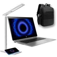HP ZBook STUDIO X360 G5 Core i7 8850H 2.6 GHz | 16GB | 256 NVME | WEBCAM | WIN 11 PRO | LAMPARA USB