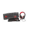 PACK GAMING BUNDLE TRUST ZIVA | TECLADO | RATÓN | AURICULAR | ALFOMBRILLA