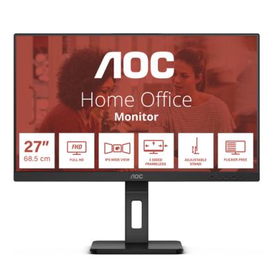 MONITOR AOC E3 27E3QAF | 27" | FULL HD | NEGRO