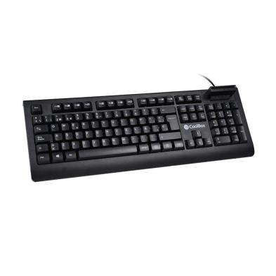 CoolBox COO-TEC04DNI | Teclado con lector DNIe y SmartCard