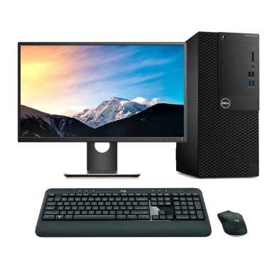 DELL OptiPlex 3050 MT Core i5 7500 3.4 GHz | LCD | 16GB | 256NVMe | WIFI | TEC. Y RATÓN INALAMBRICO | WIN10 | HDMI | DP | LECTOR