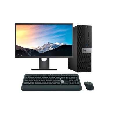 Dell OptiPlex 7040 SFF Core i7 6700 3.4 GHz | LCD | 16 GB | 256 NVMe | WIFI | TEC. Y RATÓN INALAMBRICO | WIN 10 | HDMI | DP