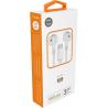 AURICULARES TECH ONE TECH EARTECH TEC1301 | CON MICRÓFONO | USB TIPO-C | BLANCOS