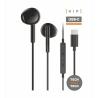 AURICULARES TECH ONE TECH EARTECH TEC1302 | CON MICRÓFONO | USB TIPO-C | NEGROS