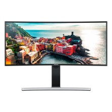 Monitor Samsung S34E790C reacondicionado con 34" y altavoces integrados.