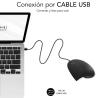 Subblim Glide Vertical Ergo Wired | Ratón vertical USB 1600 DPI