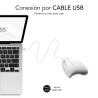 Subblim Glide Vertical Ergo Wired blanco | Ratón vertical 1600