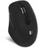 Subblim Curve Ergo Dual negro | Ratón ergonómico Bluetooth y RF