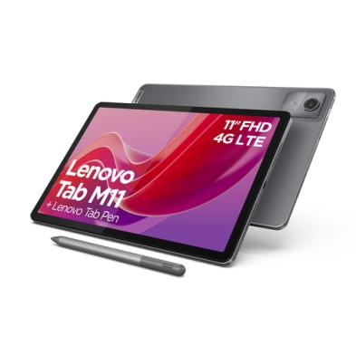 Tablet Lenovo M11 con Pen | 11" | 8 GB | 128 GB | Wifi | 4G | Mediatek | Android 13 | Gris