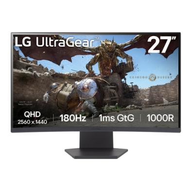 Monitor LG 27GS60QC 27"| 2560 x 1440 | Full HD | LCD | Negro