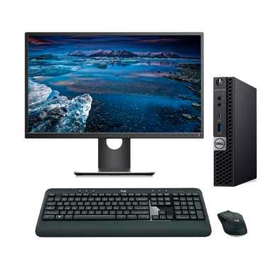 Dell Optiplex 7060 Mini PC Core i5 8500 3.0 GHz | LCD | 16 GB | 240 SSD | WIFI | TEC. Y RATÓN INALAMBRICO | WIN 11 PRO | DP