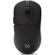 Ratón gaming Krom Klever inalámbrico híbrido negro