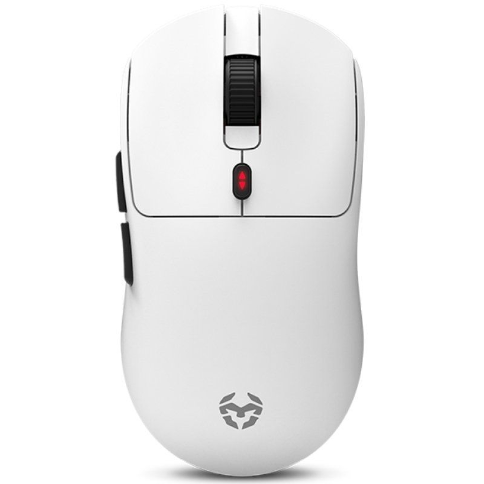 Ratón gaming Krom Klever inalámbrico ultraligero blanco