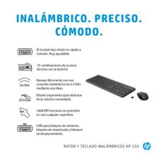 HP Combinación de teclado y ratón inalámbricos 330