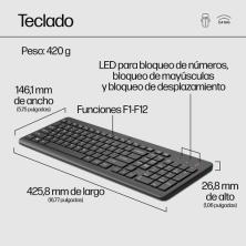 HP Combinación de teclado y ratón inalámbricos 330