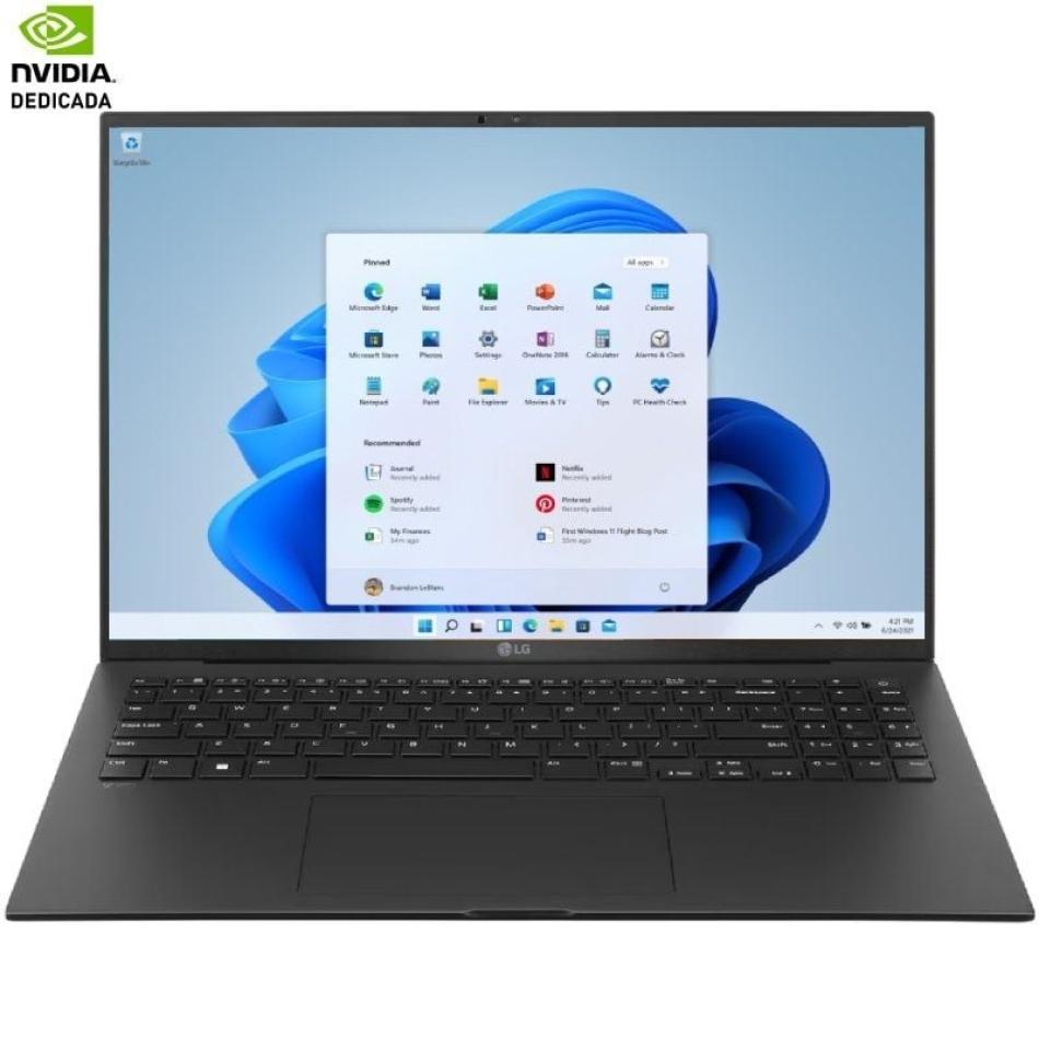 Nuevo portátil LG Gram 16Z90R-E AD78B Core i7 1360P con RTX 3050 4GB