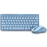 Teclado y Ratón Inalámbricos NGS Fantasy Kit Blue/ Azul