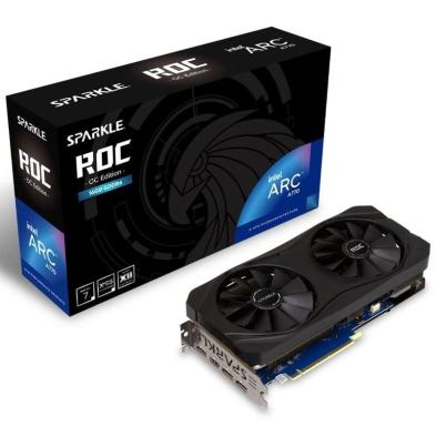 Tarjeta gráfica Sparkle Intel Arc A770 ROC OC Edition | 16GB GDDR6 | HDMI 2.0b | 3x DisplayPort 2.0