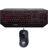 Pack Gaming Hiditec PAC010036 | Teclado Gaming GK200 | Ratón Blitz | Negro