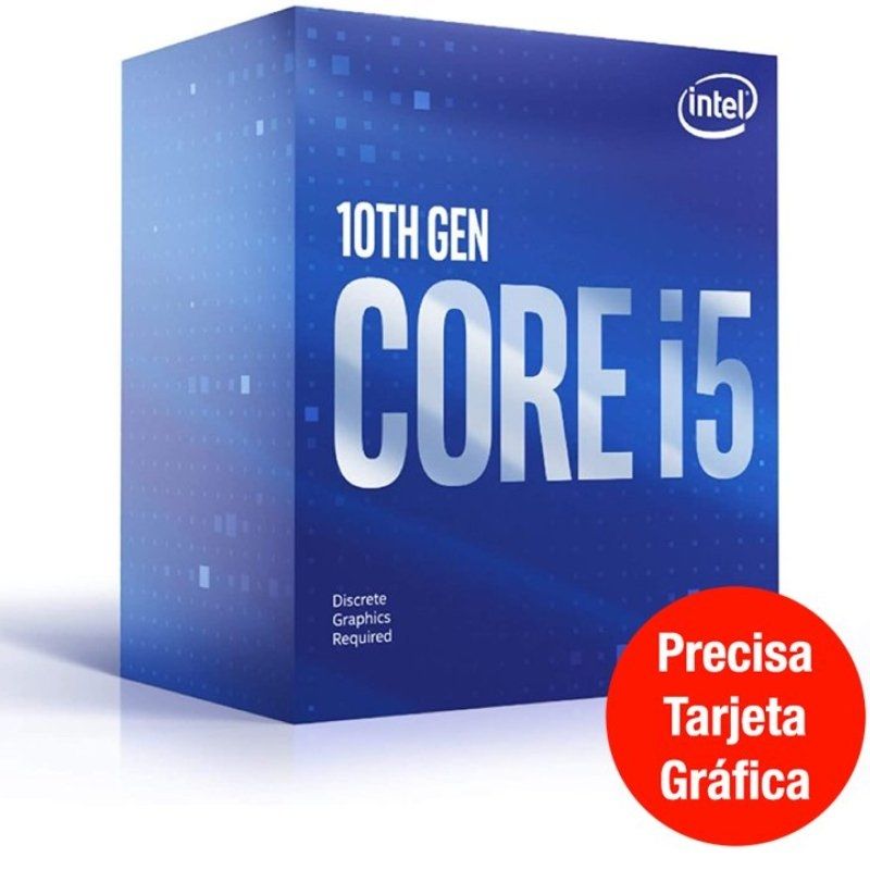 Procesador Intel Core i5 10400F de con 12MB