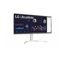 LG 34WQ650-W pantalla para PC 86,4 cm (34") 2560 x 1080 Pixeles WFHD LCD Plata, Blanco