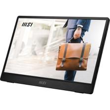 MSI Pro MP161 E2 Monitor portátil Negro 39,6 cm (15.6") LED 1920 x 1080 Pixeles