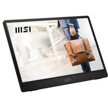 MSI Pro MP161 E2 Monitor portátil Negro 39,6 cm (15.6") LED 1920 x 1080 Pixeles